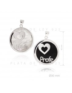 COLGANTE PLATA RED.NAC/ONIX