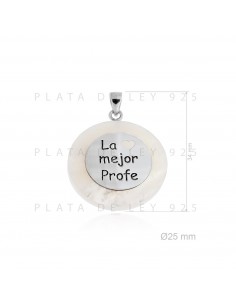 COLGANTE PLATA NACAR