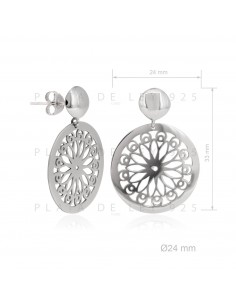 P.DE PENDIENTES PLATA