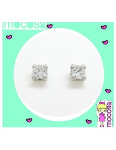 PENDIENTES MOCOSA 4G ZIRC. 18K
