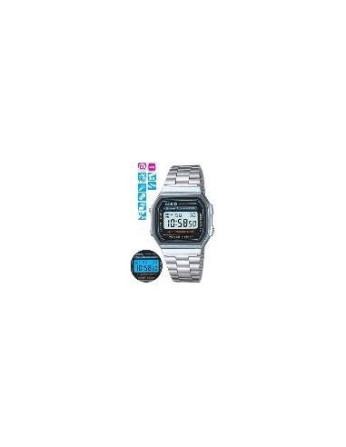 RELOJ CASIO DIGITAL PLATEADO