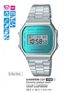 RELOJ CASIO DIGITAL METAL...