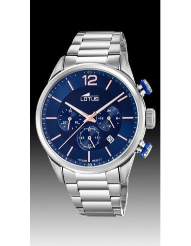 LOTUS HOMBRE CRONO ESF.AZUL ROSE