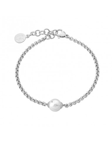 PULSERA ACERO MAJORICA