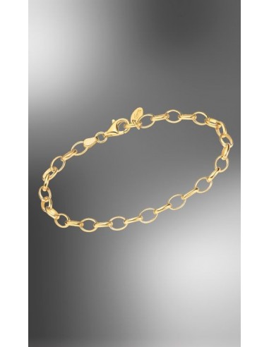 LOTUS SILVER PULS.MUJER ESLABON DORADO