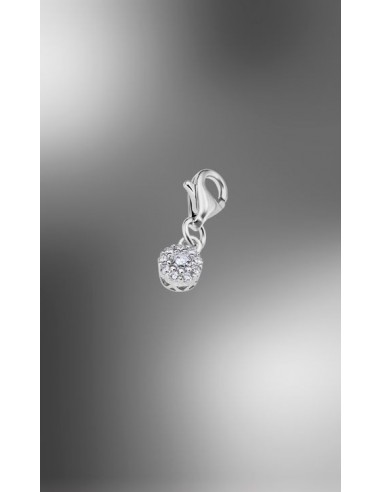 LOTUS SILVER CHARM.MUJER RED.ZIRC.