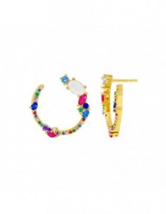 PENDIENTES MAREA PLATA