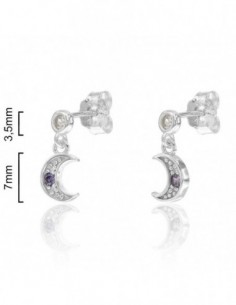 PENDIENTES LARGOS ZIRC.LUNA...
