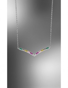 LOTUS SILVER COLLAR MUJER...