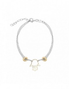 PULSERA MANO FATIMA PLATA