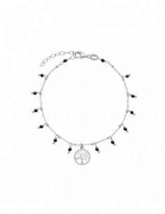 PULSERA PIED.NEG.COLGANDO...