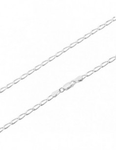 CADENA BILBAO 40CMS.PLATA