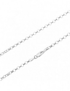 CADENA ROLO 40CMS.PLATA
