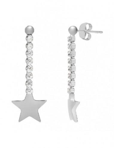 PENDIENTES BOLA LINEA PIED.ESTRELLA...
