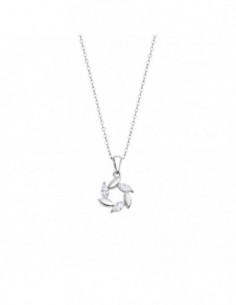 LOTUS PLATA COLLAR MUJER...