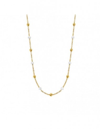 LOTUS PLATA COLLAR  MUJER BOLAS...