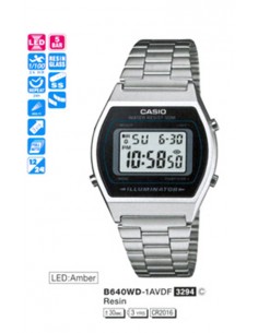 RELOJ CASIO DIGITAL PLATEADO