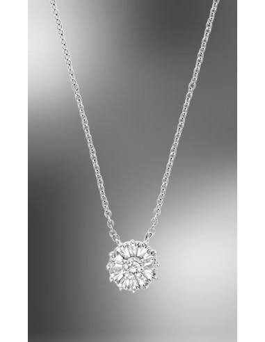 LOTUS SILVER COLLAR MUJER FLOR CIRC