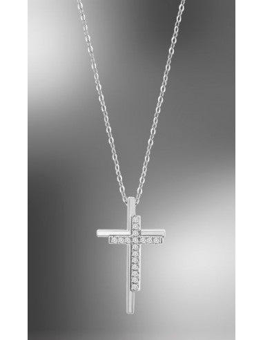 LOTUS SILVER COLLAR MUJER CRUCES CIRC.