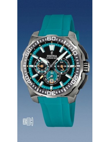 FESTINA HOMBRE CRONO ACE.COR.ESF.NE/TU
