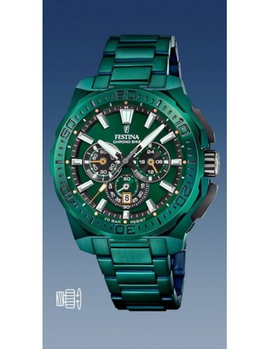 FESTINA HOMBRE CRONO ACE.ESF.VERD