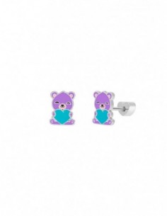 PENDIENTES MAREA PLATA