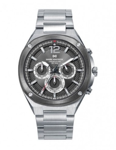 RELOJ MARK MADDOX HOMBRE CRONO GRIS