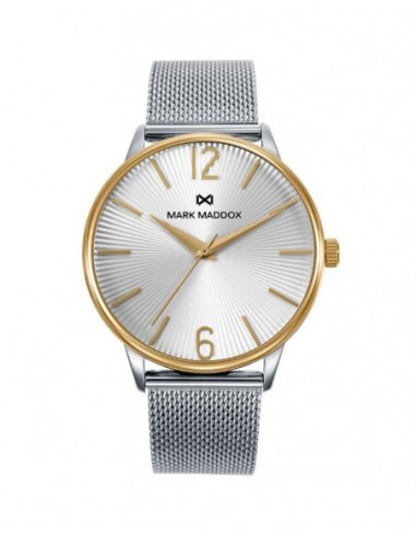 RELOJ MARK MADDOX HOMBRE DORADO