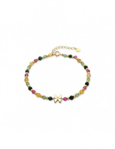PULSERA LUXENTER MARIPOSA PLATA