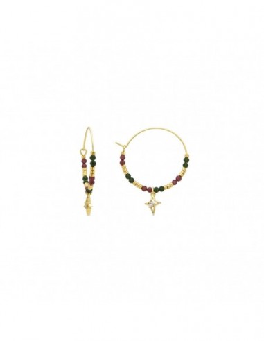 PENDIENTES LUXENTER PLATA PAILA