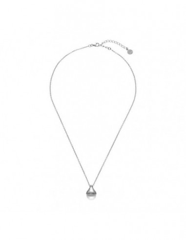 COLLAR MAJORICA PLATA