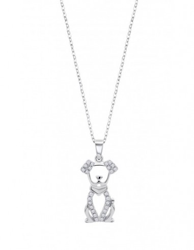 LOTUS SILVER COLLAR MUJER PERRO