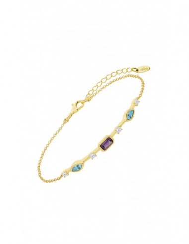 LOTUS SILVER PULSERA MUJER CIRC.COLOR...