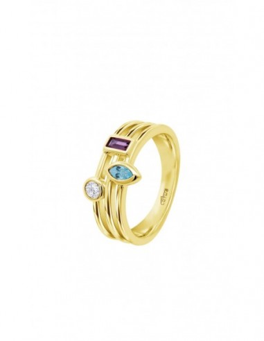 LOTUS SILVER SORT.MUJER CIRC.COLOR CHAP