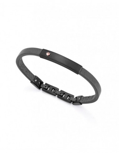 PULSERA VICEROY HOMBRE ACE.NEG.ORO 9K...