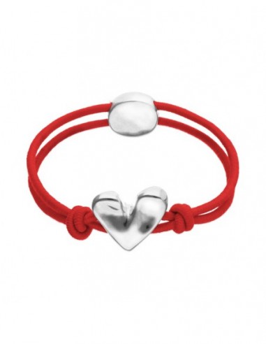 PULSERA UNO DE 50 HIJO ROJO CORAZON