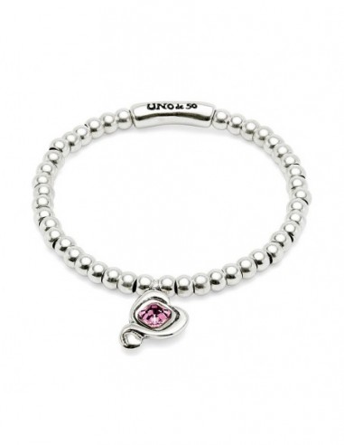 PULSERA UNO DE 50 BOLAS CORAZ.CRISTAL...