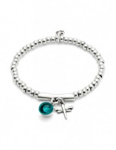 PULSERA UNO DE 50 CRISTAL Y...