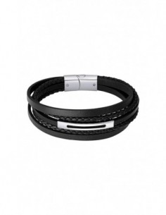 LOTUS STYLE PULSERA CAB.NEGRO