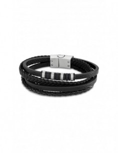 LOTUS STYLE PULSERA CAB.NEGRO