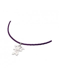 LOTUS SILVER COLG.SRA.LILA